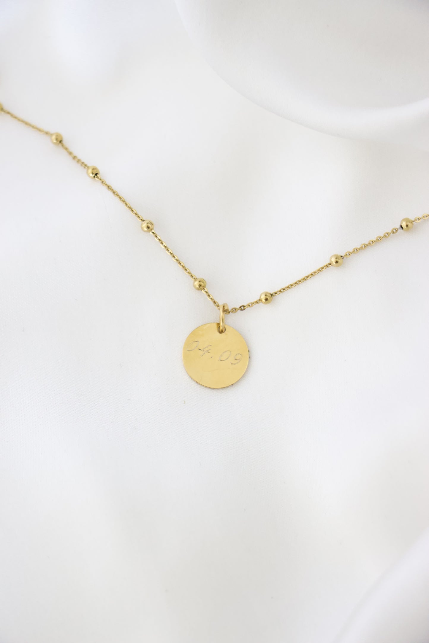 Collier gravure - Grâce