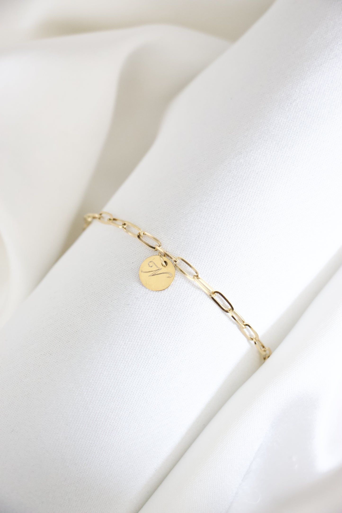 Bracelet gravure - Initiale