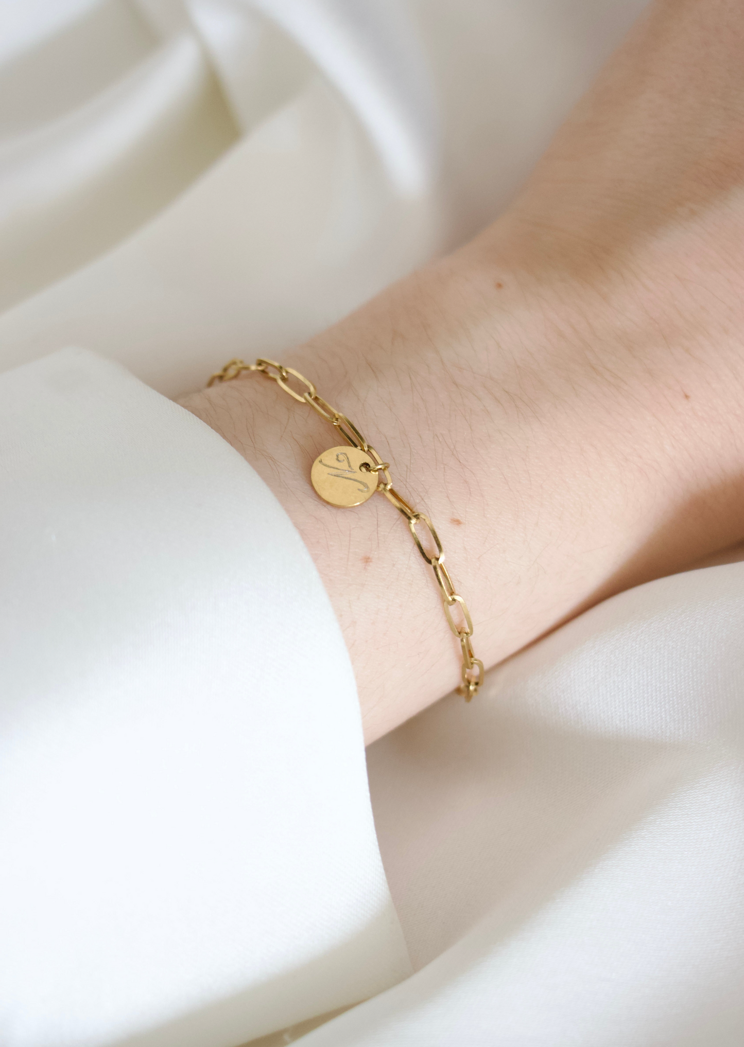 Bracelet gravure - Initiale