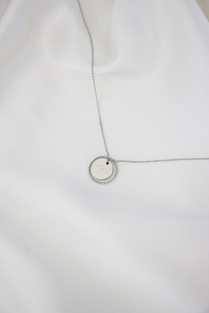 Collier gravure - Cercle Eternel