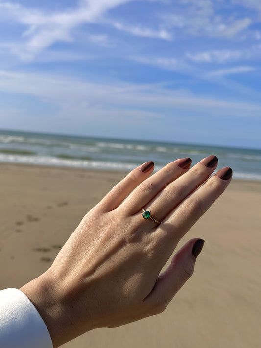 Bague Emeraude