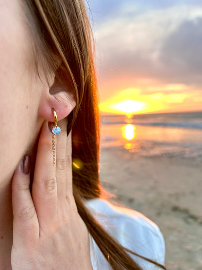 Boucles d'oreilles Iris