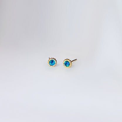 Boucles d'oreilles courtes Iris