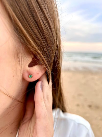 Boucles d'oreilles courtes Iris