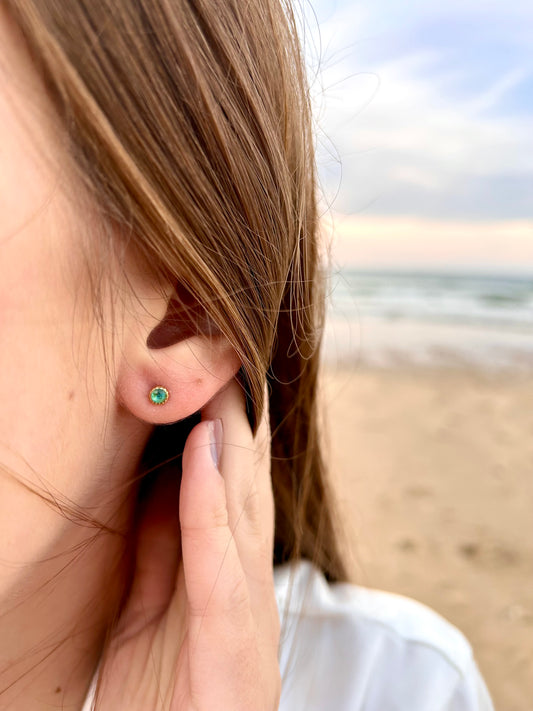 Boucles d'oreilles courtes Iris