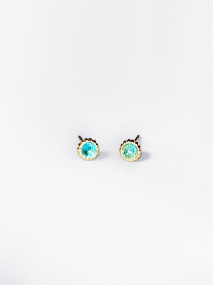 Boucles d'oreilles courtes Iris