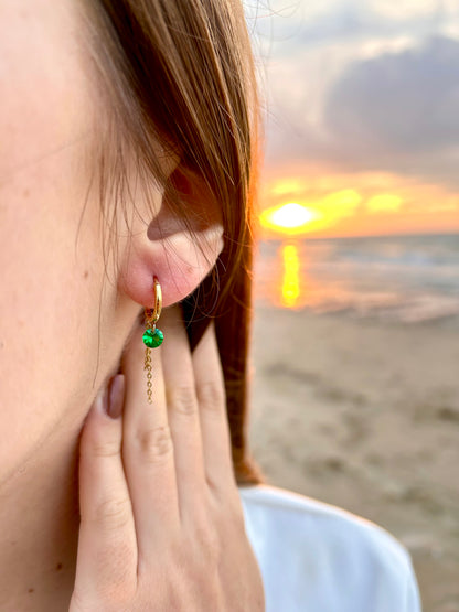 Boucles d'oreilles Iris