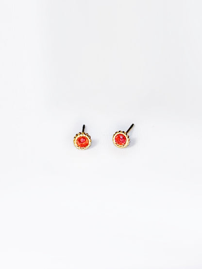 Boucles d'oreilles courtes Iris