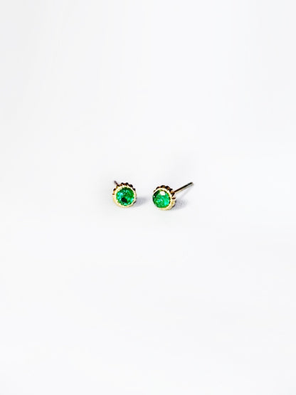 Boucles d'oreilles courtes Iris