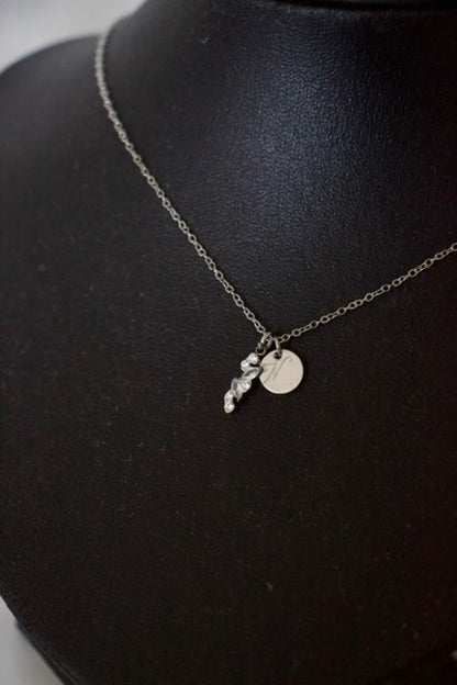 Collier gravure - Elégance