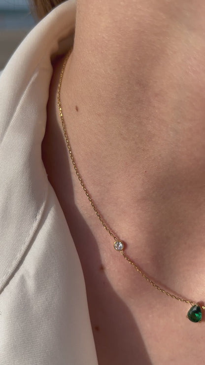Collier Emeraude
